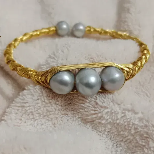 Pearl Adjustable Bracelet