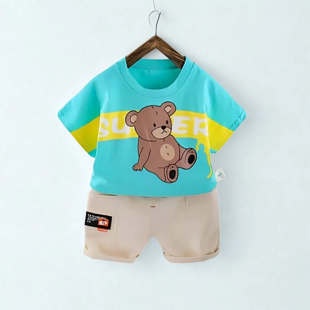Kids Cotton t shirt & Pant Set