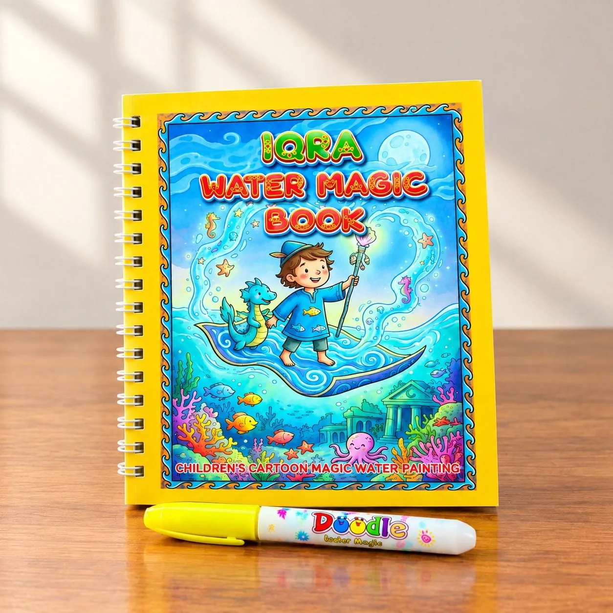 Magic Water Drawing Book for Kids 
