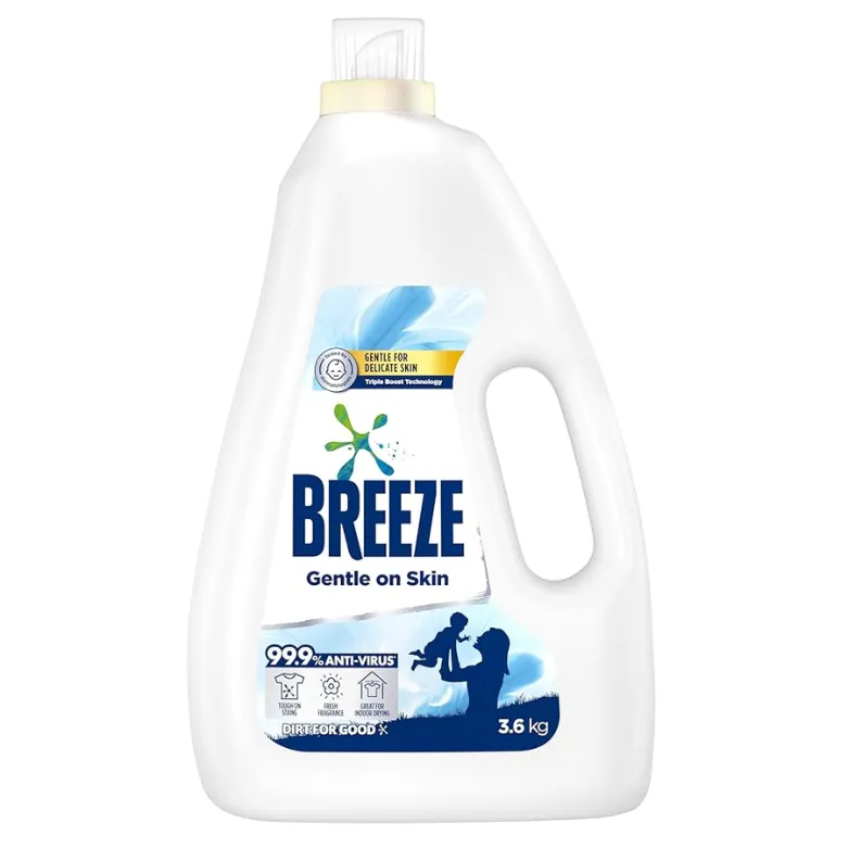 Breeze Gentle On Skin Liquid Detergent 3.6kg