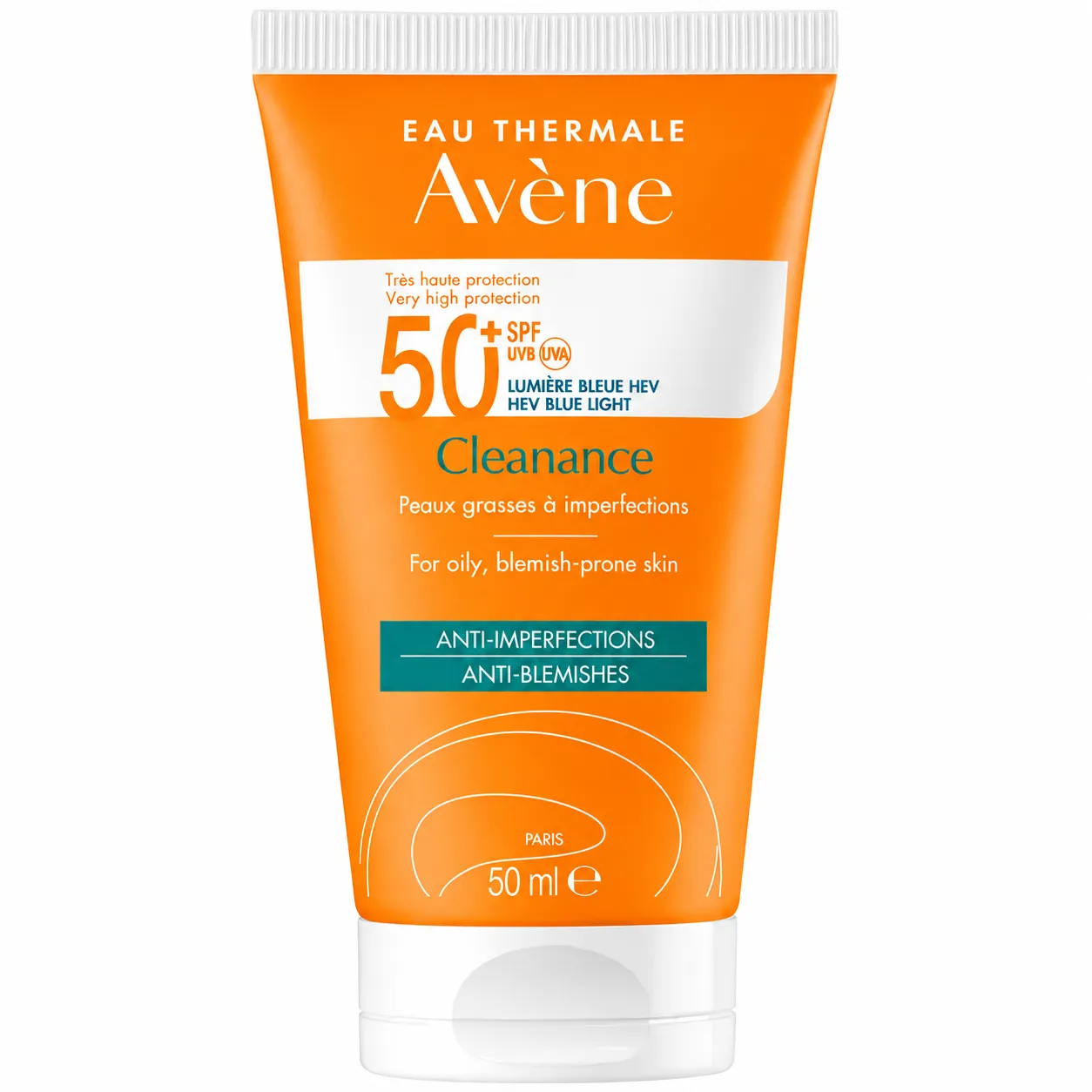 Eau Thermale Avène Sun Care - Sensitive Skin  Cleanance Sun Cream SPF 50+