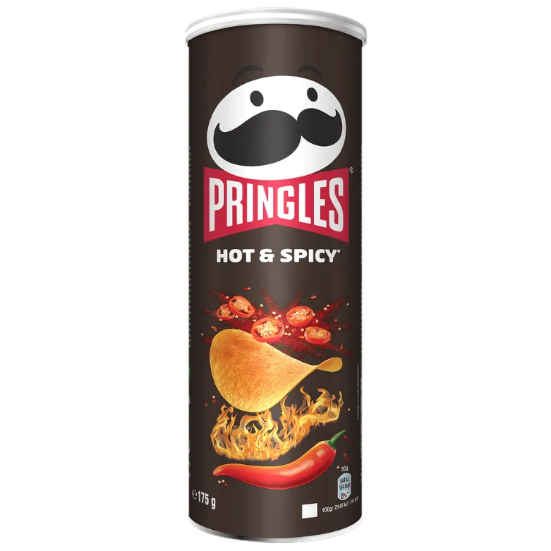 Pringles Hot & Spicy Chips 102gm Malaysian 