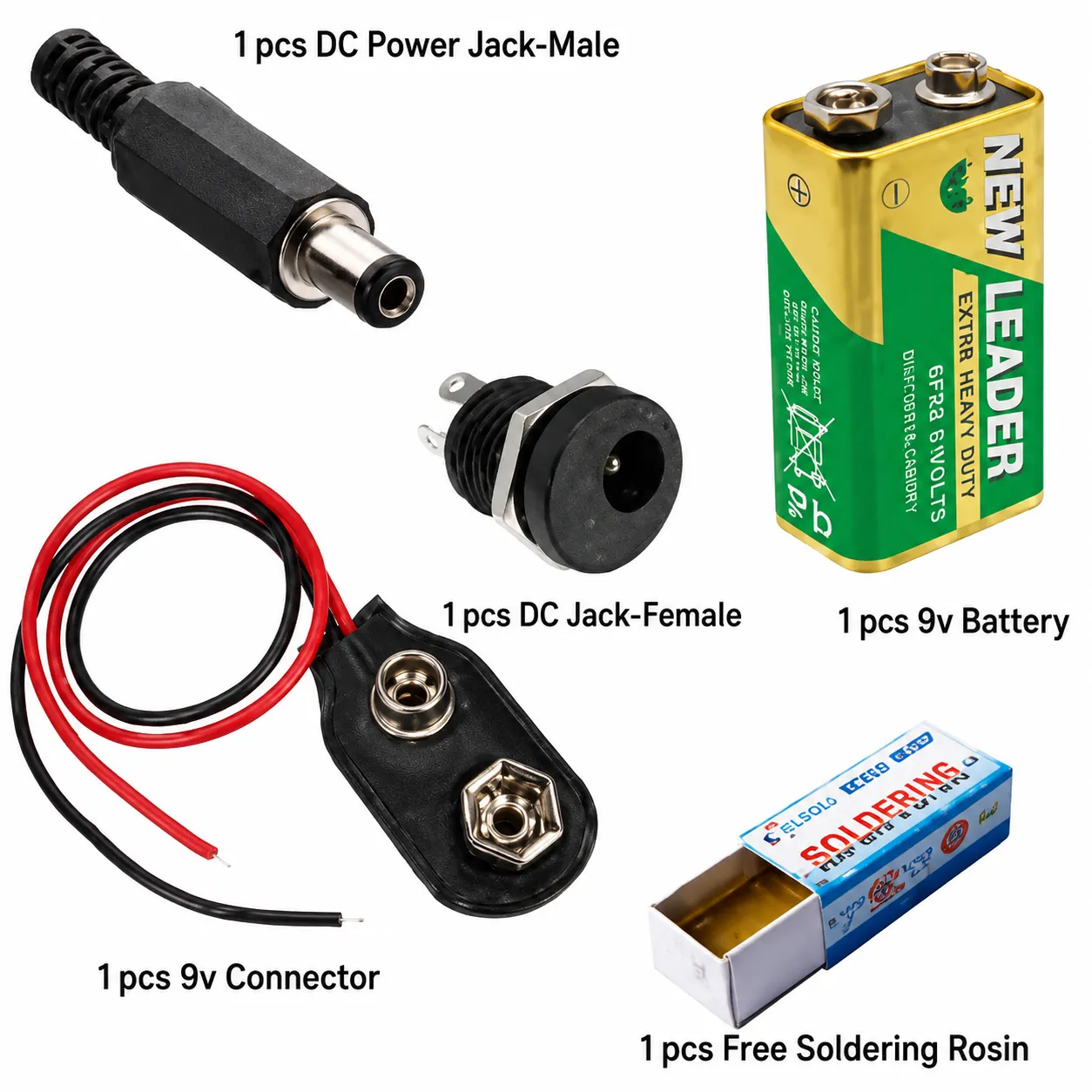 9 Volt Battery Combo Pack