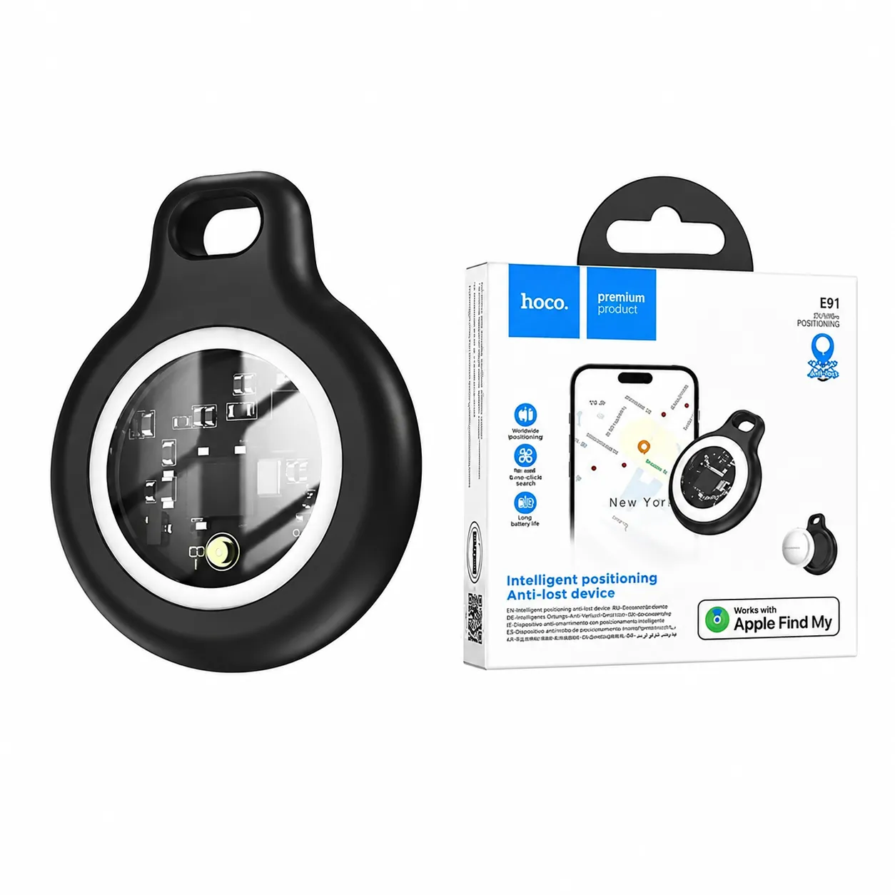 HOCO E91 Smart iTag Apple Find My Tracker