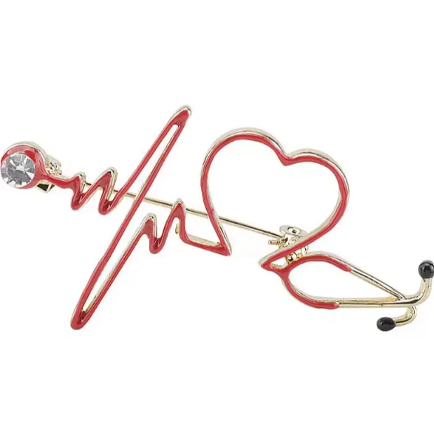 Trendy Stylish Stethoscope Hijab Pin Brooch For Girls and Women | Stylish New Brooch For Girls | Stethoscope Brooch or Hijab pin