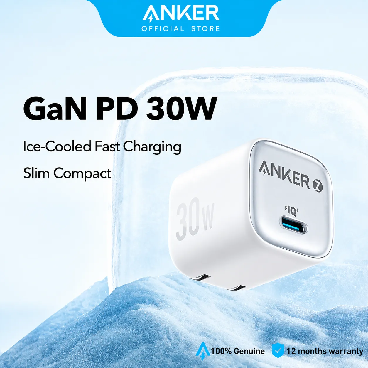 Anker Zolo 35W USB-C Power Adapter