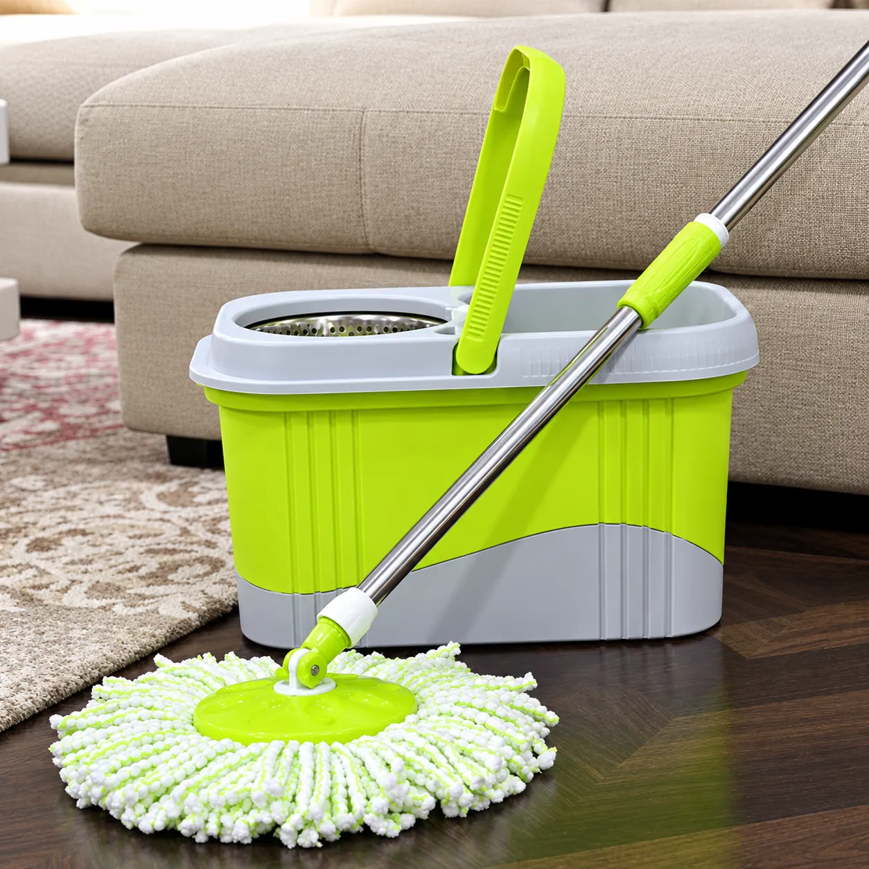  Brand New Easy Magic Spin Mop with Bucket