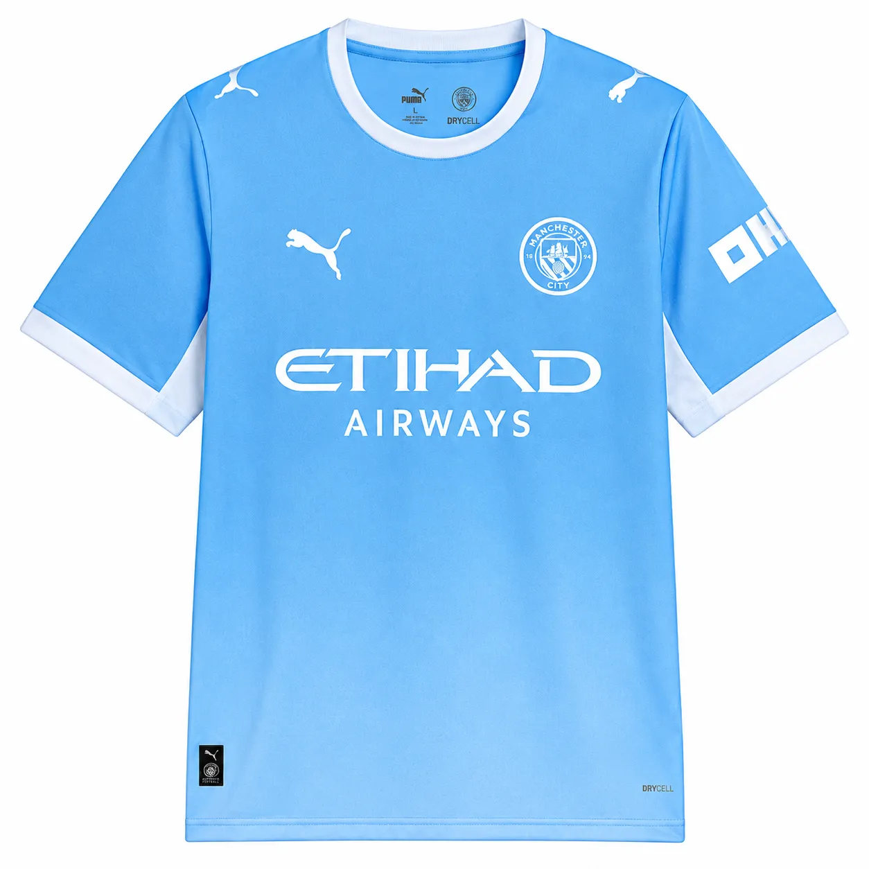 Manchester City 26/27 Authentic Home Football Kit