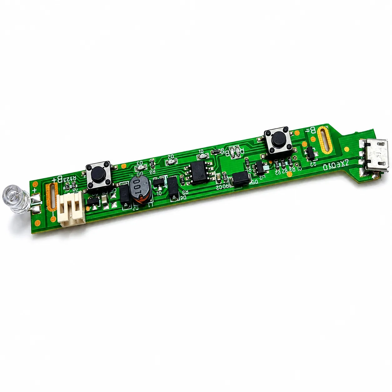 Mini Portable Rechargeable Fan Circuit Main Board 3.7V 3-Baffle Speed Regulation 18650 Lithium Battery Charge & Discharge Control Board DC Mini Fan Circuit