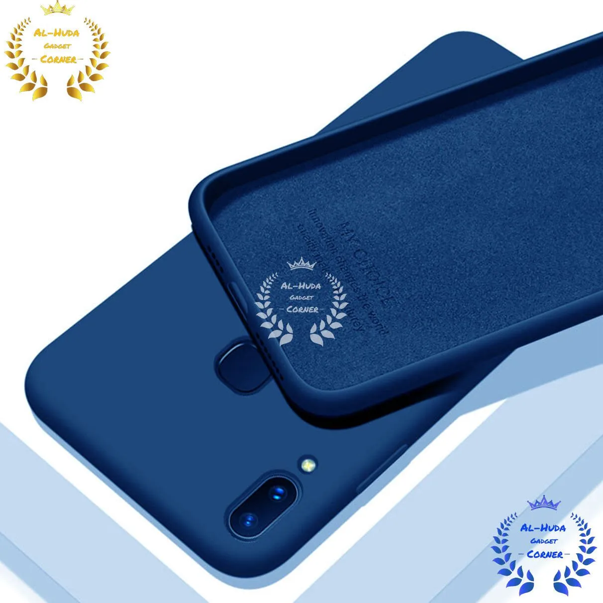Shockproof & Transparent Crystal Clear Back Cover Case Matte Protective Lens Flexible Back Cover for Vivo v11