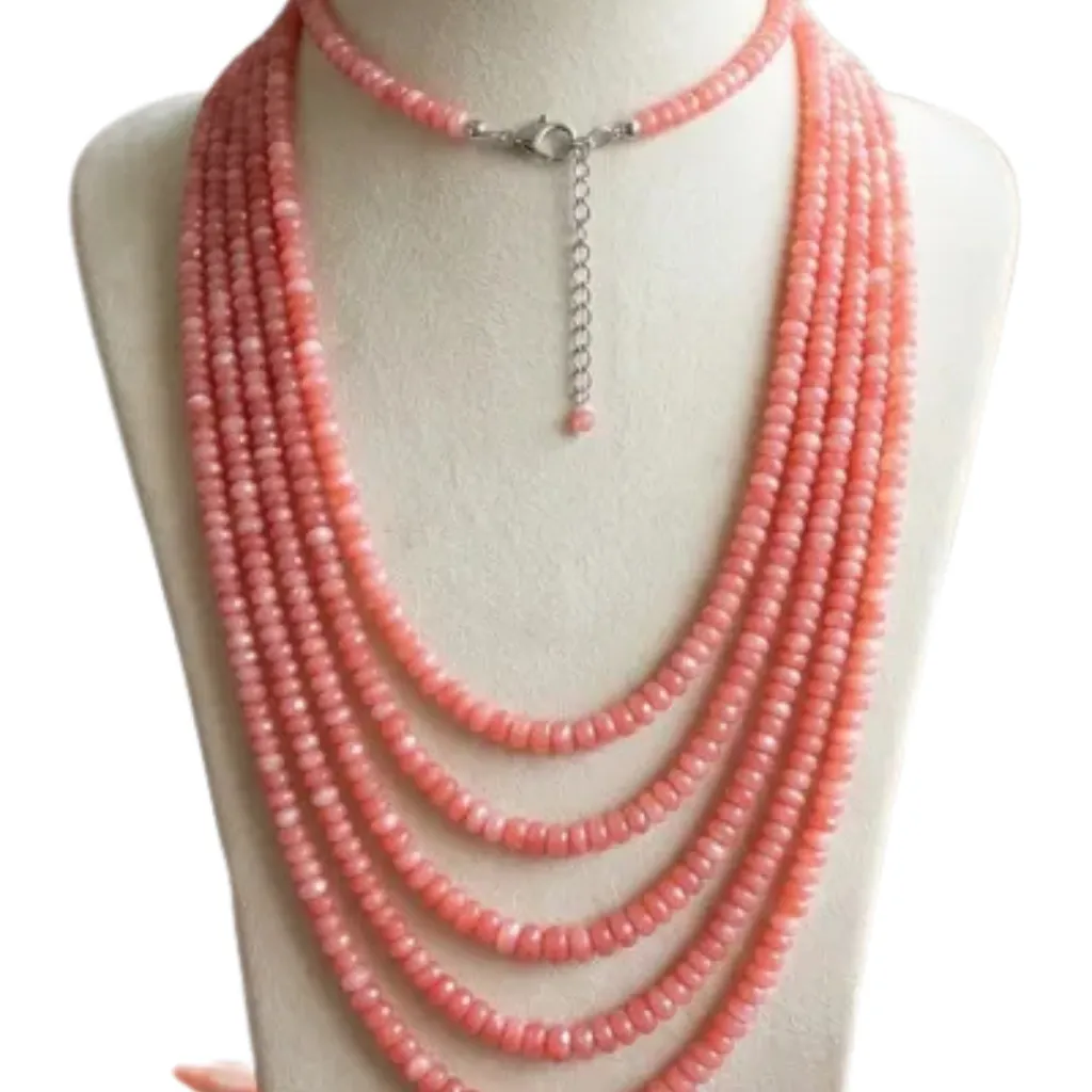Original Stone 5 Layer Necklace For Women