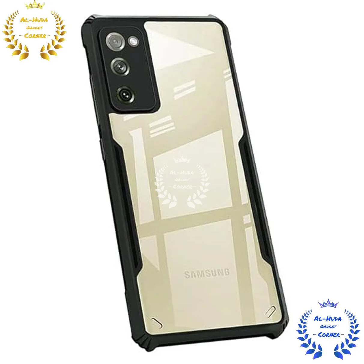 Shockproof & Transparent Crystal Clear Back Cover Case / Matte Protective Lens Flexible Back Cover for Samsung Galaxy S20 5G | Slim Silicone Cover with Soft Lining Shockproof Full Body Bumper Case