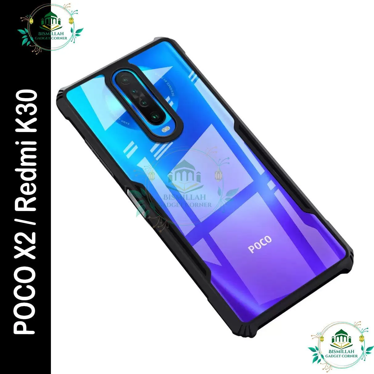 Original Xundd Back Cover for Xiaomi Poco X2 Xiaomi Redmi K30 Transparent Hybrid Hard PC Back Bumper