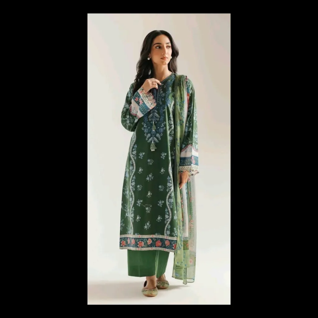 Ethnic luxury lawn embroidery collection 