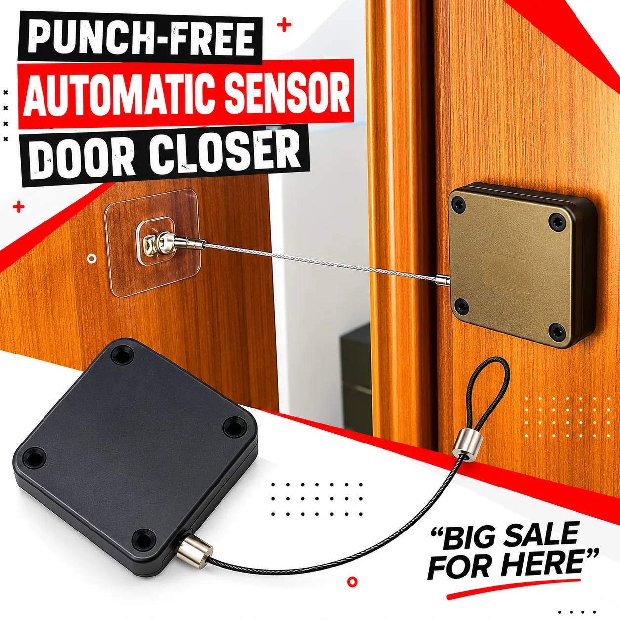 Automatic Anti-Punching Door Closer