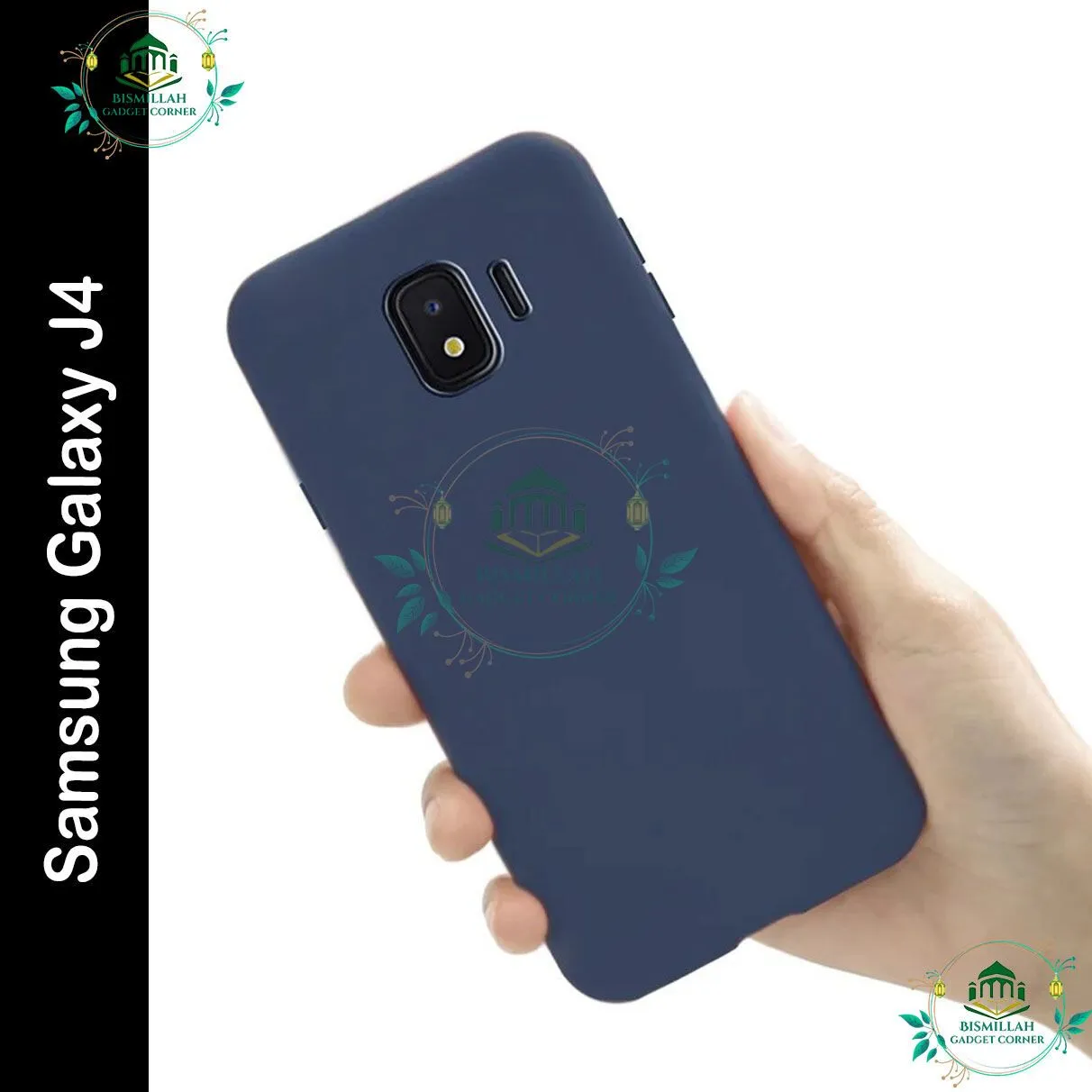 Back Cover Case / Matte Protective Lens Flexible Back Cover for Samsung Galaxy J4