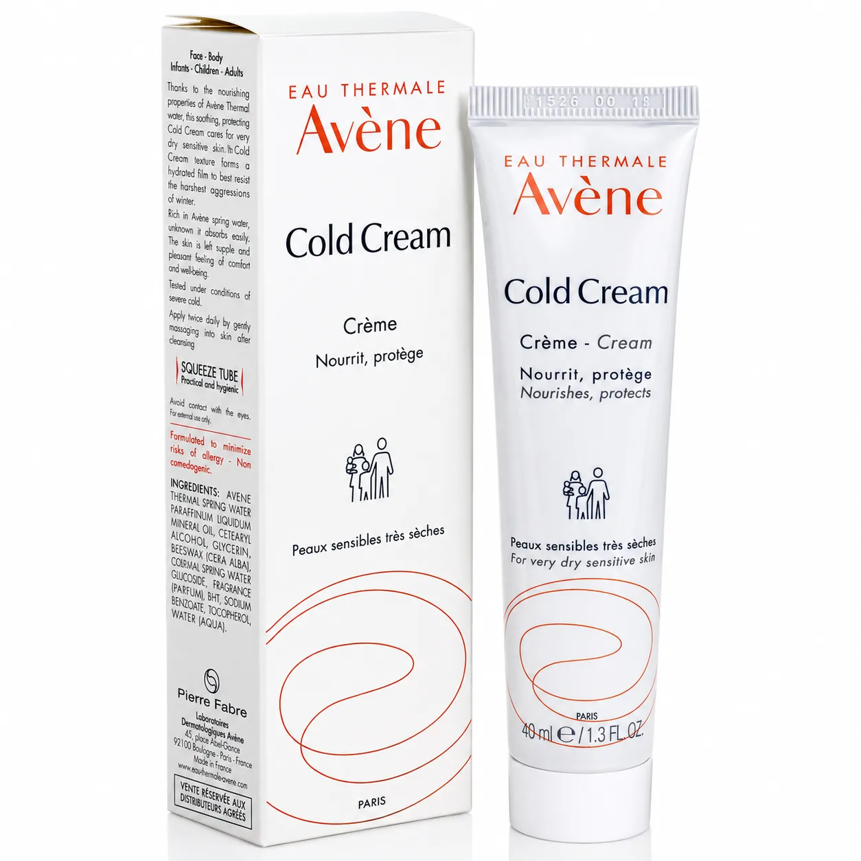 Cold Cream, nourishes, protects and soothes | Eau Thermale