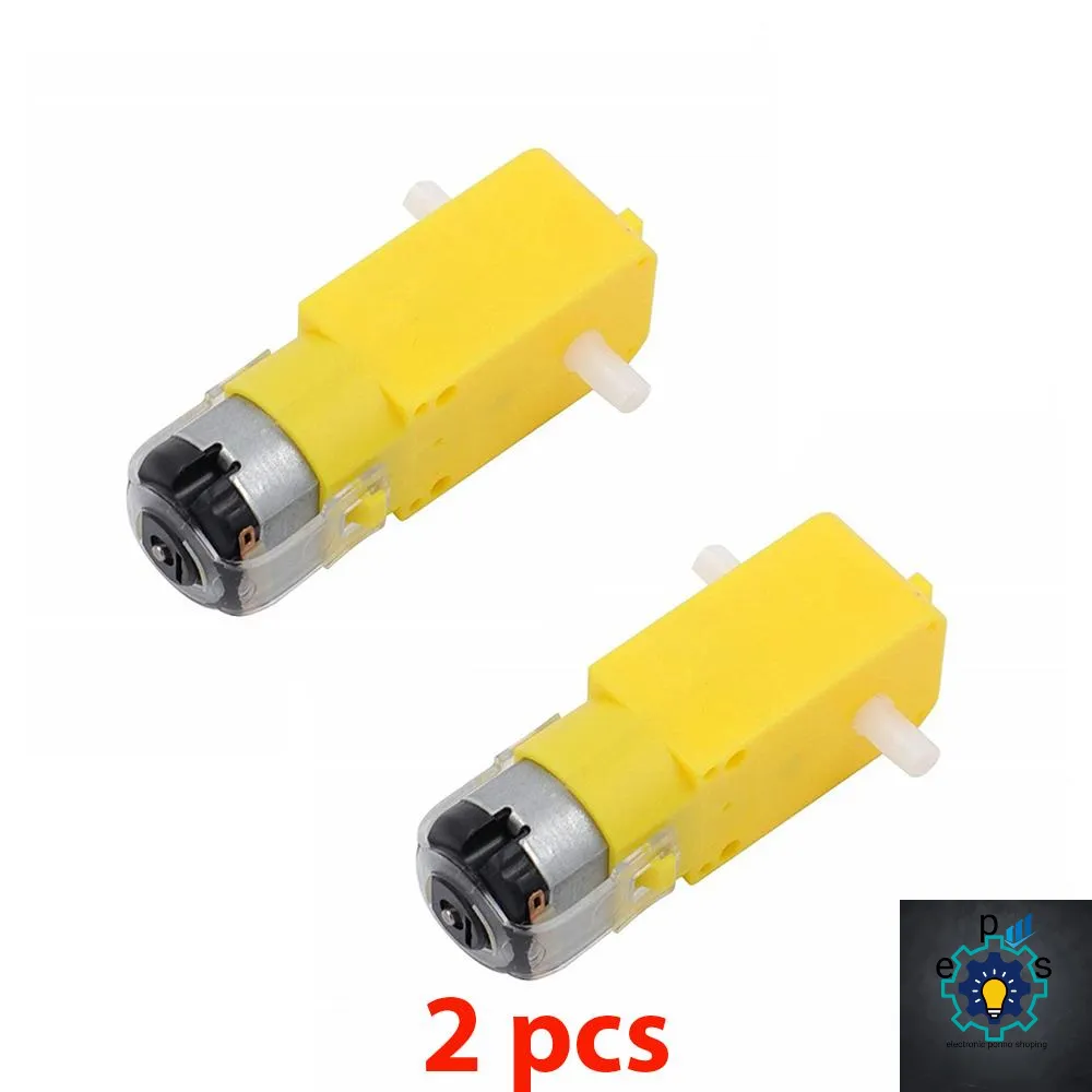 Gear Motor for Robot Wheel DC( 2 pcs)