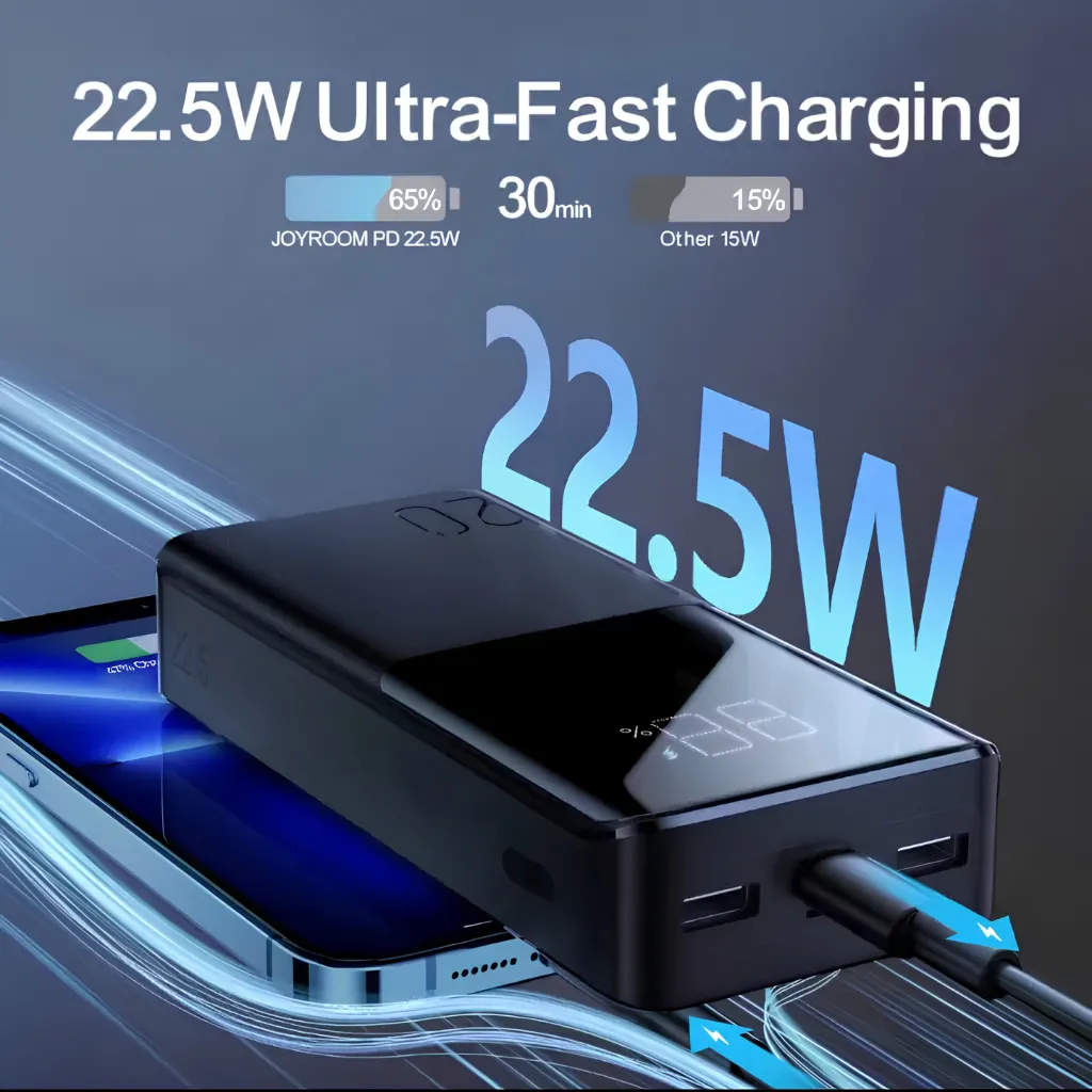 Joyroom JR-QP192 20000mAh 22.5W Fast Charging Power Bank