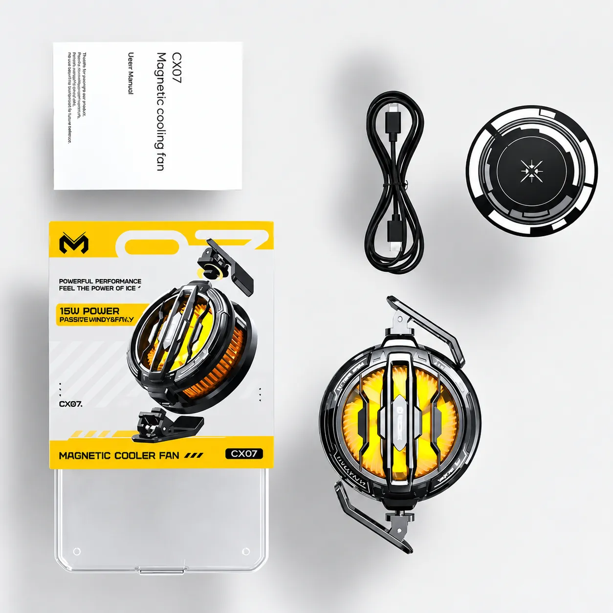 MEMO CX07 15W Magnetic Mobile Phone Cooler
