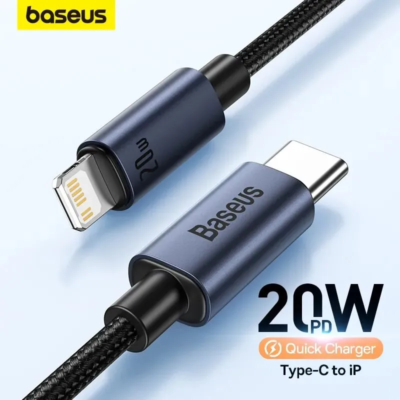 Baseus Minimalist Series 20W Type-C to Lightning Fast Charging Data Cable