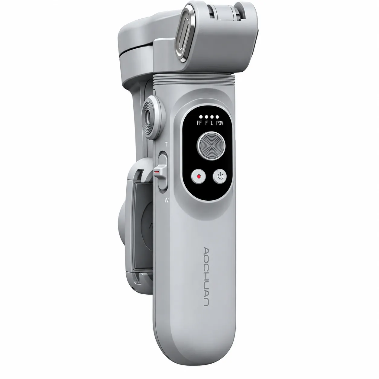 AOCHUAN Smart X 3-Axis Smartphone Gimbal Stabilizer with Face Tracking, Gesture Control & Anti-Shake for Android, iPhone,Vlogging and Live Streaming