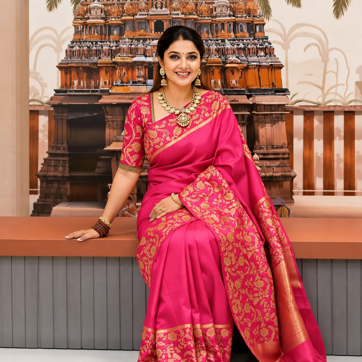 Premium Soft Katan Silk Saree for Women
