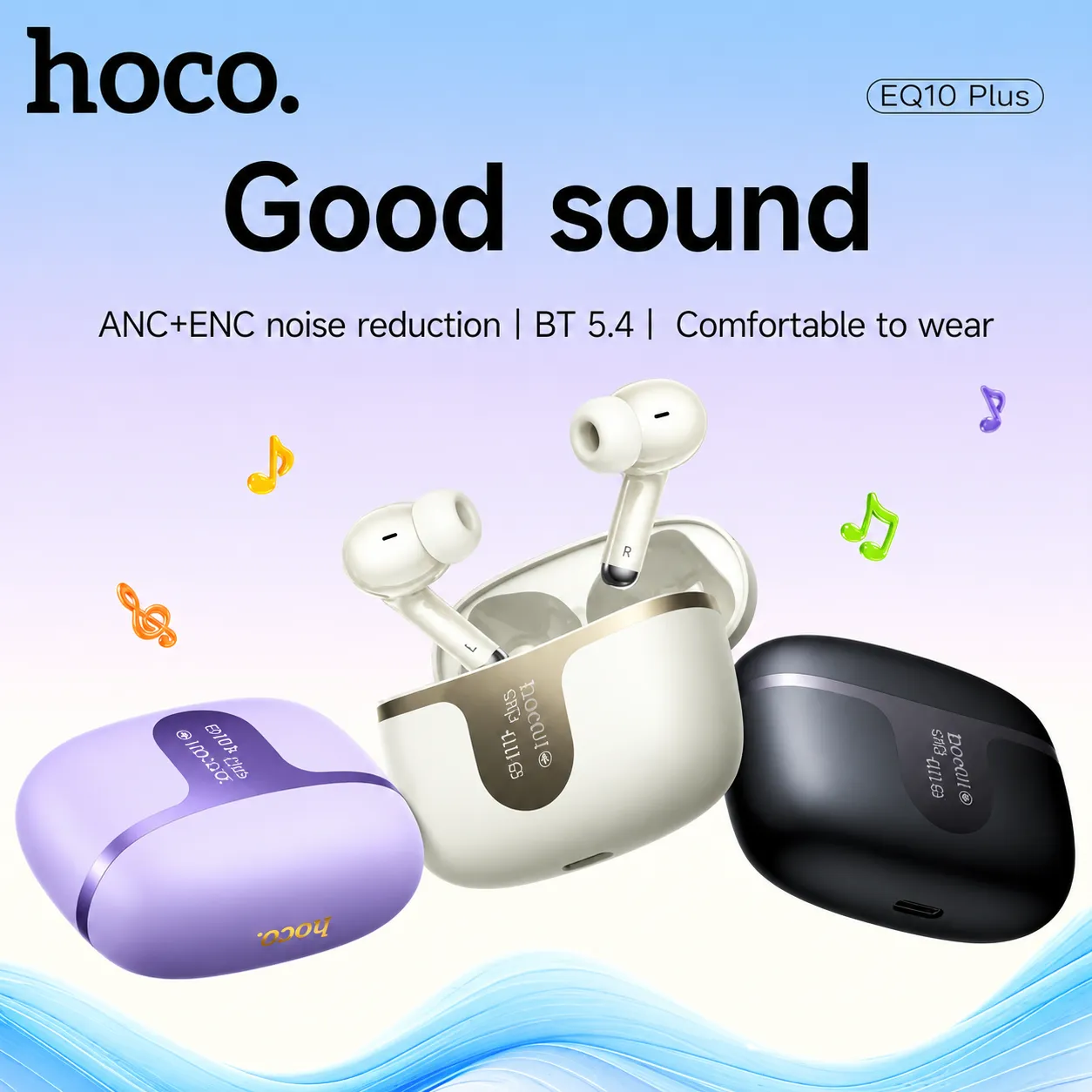 Hoco EQ10 Plus ANC Earbuds