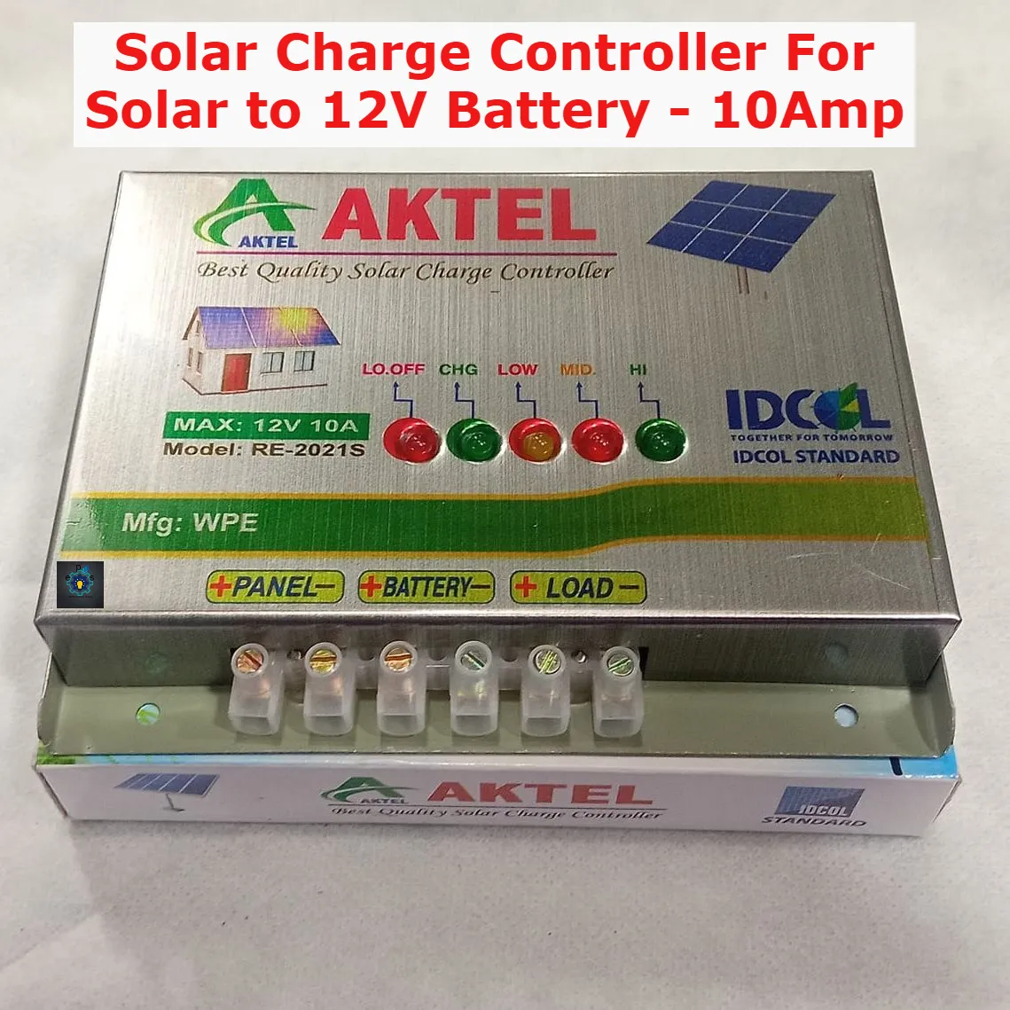 Solar Charge Controller For Solar to 12V Battery - 10Amp - solar charge controller