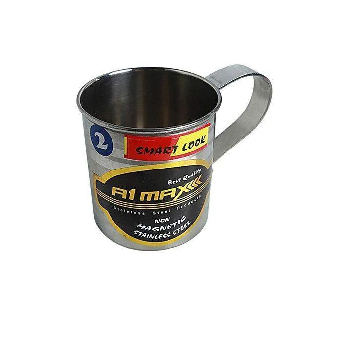 Stainless Steel Mug - Small - Silver