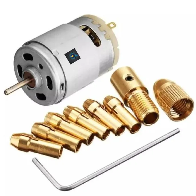 12 Volt Dc Drill Motor With Drill Chuck - motor