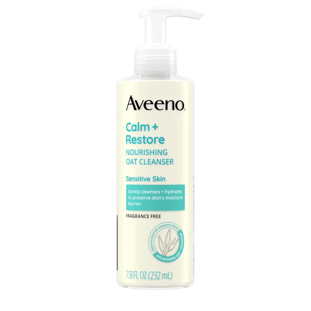 Aveeno Calm + Restore Gentle Nourishing Oat Face Cleanser (232ml)