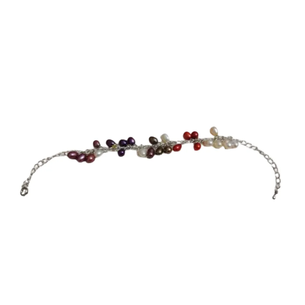Pearl Adjustable Multicolor Bracelet