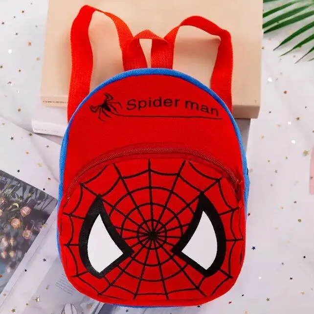 8x9 Inches Spider Man Boys Girls Cartoon Mini Backpack, Preschool Baby Bag, Travel Bag, Birth day gift bag