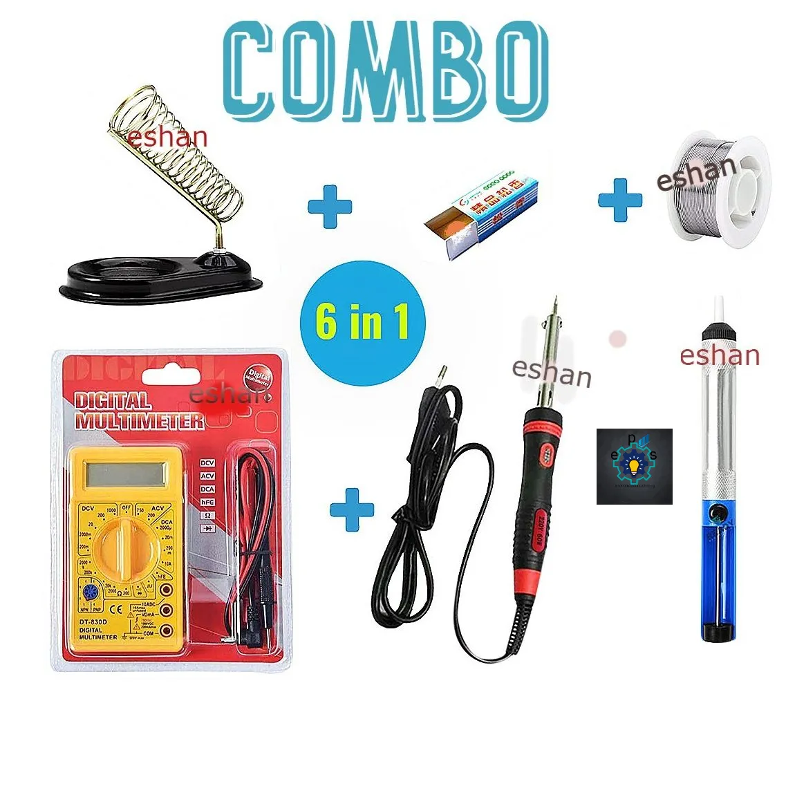 SOLDERING IRON COMBO PACK WITH