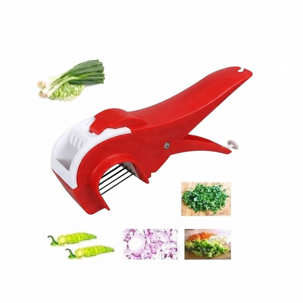 Hand Vegetable Slicer - Red