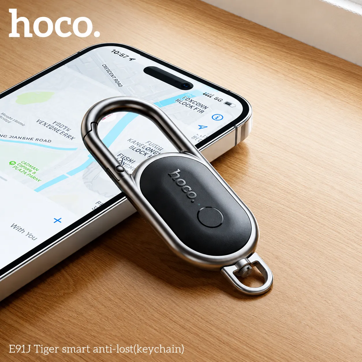 HOCO E91J Smart Anti-lost Device Keychain