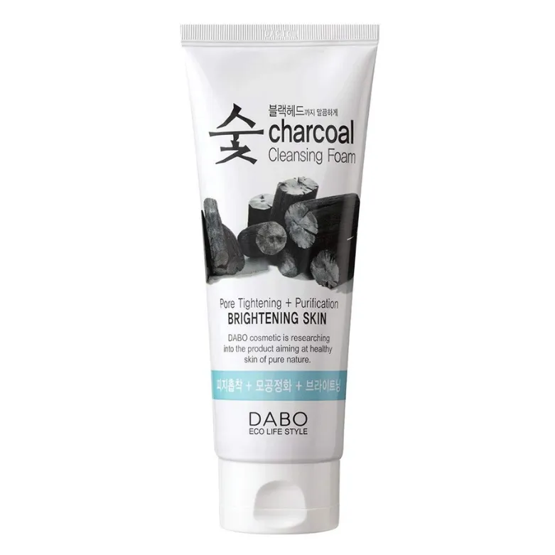 Dabo charcoal foam cleansing brightening skin - 150ml