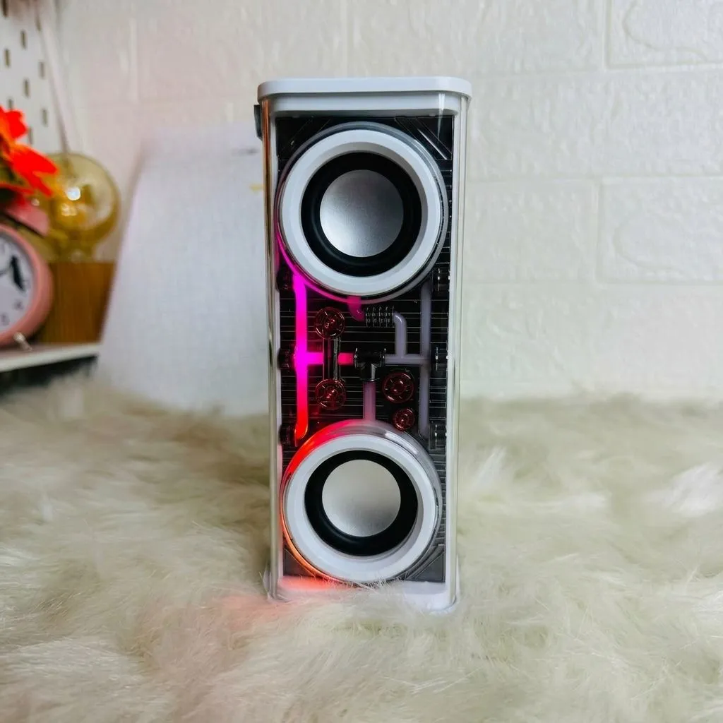 Armour Bluetooth Speaker Mecha Musical Box RGB LED
