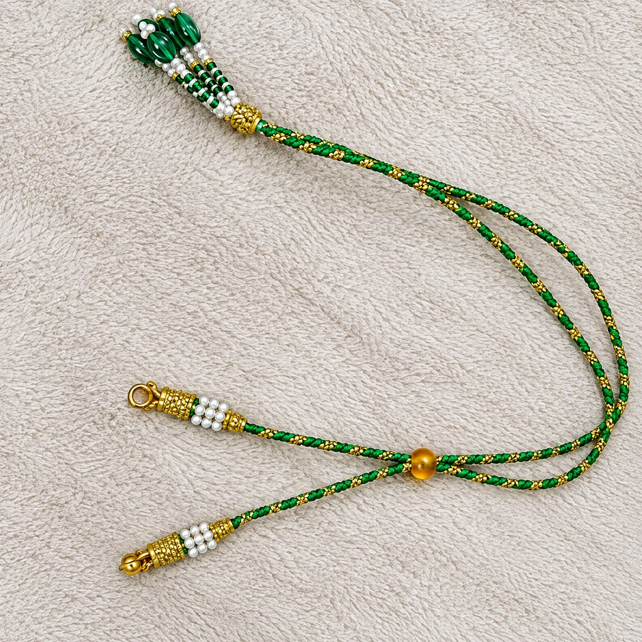 Tarcel for Necklace, adjustable tarcel with lock