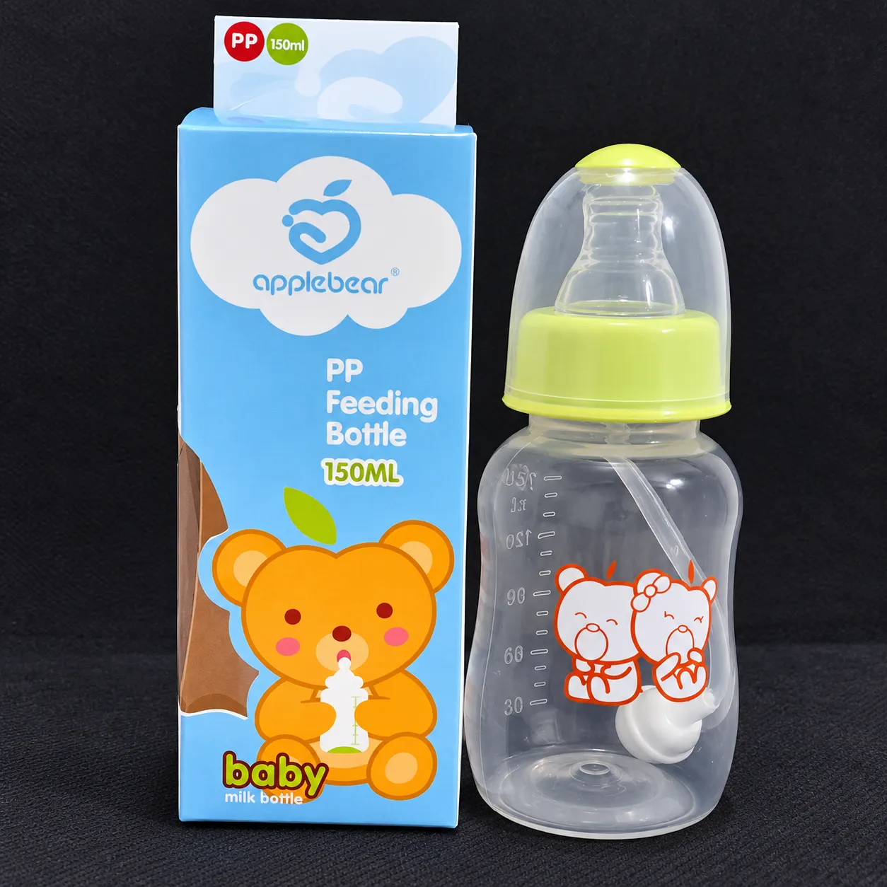 Apple Bear Baby Feeder Plastic 150ml