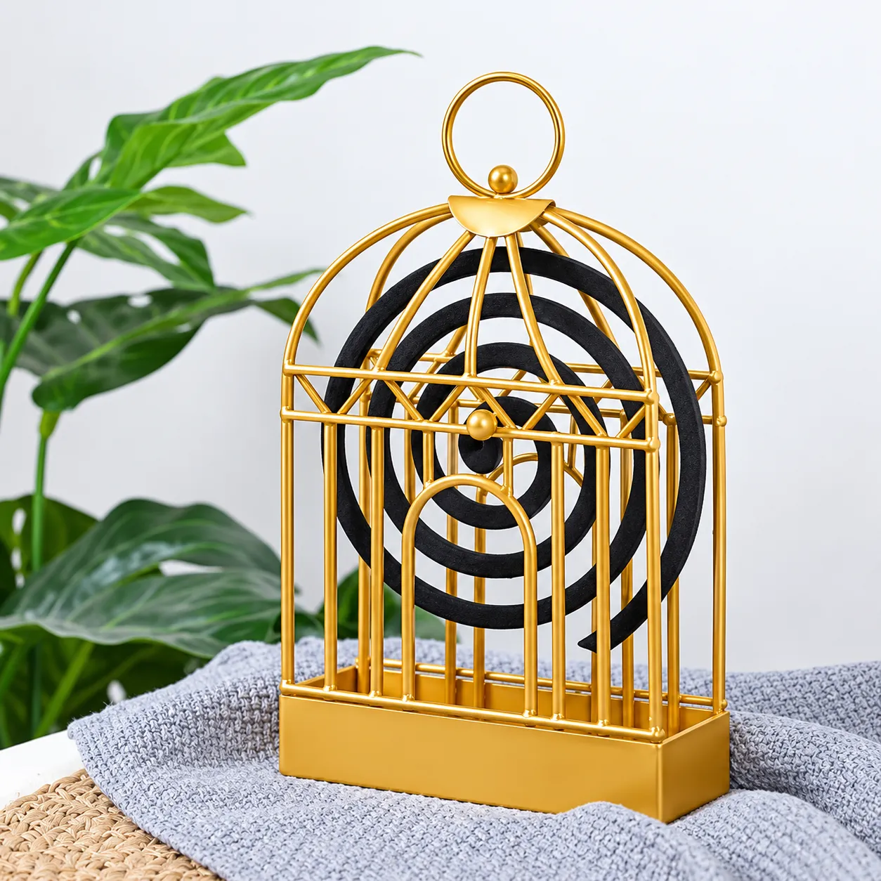 Birdcage Shape Mosquito Coil Holder