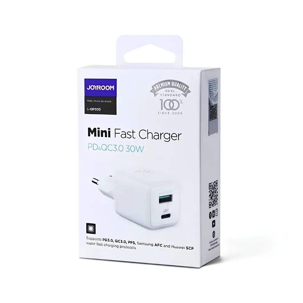 Joyroom L-QP2011 PD+QC 20W Mini intelligent fast charger