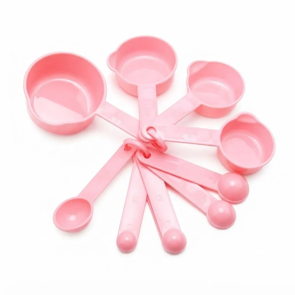 Measuring Spoon Cup Set - Pink