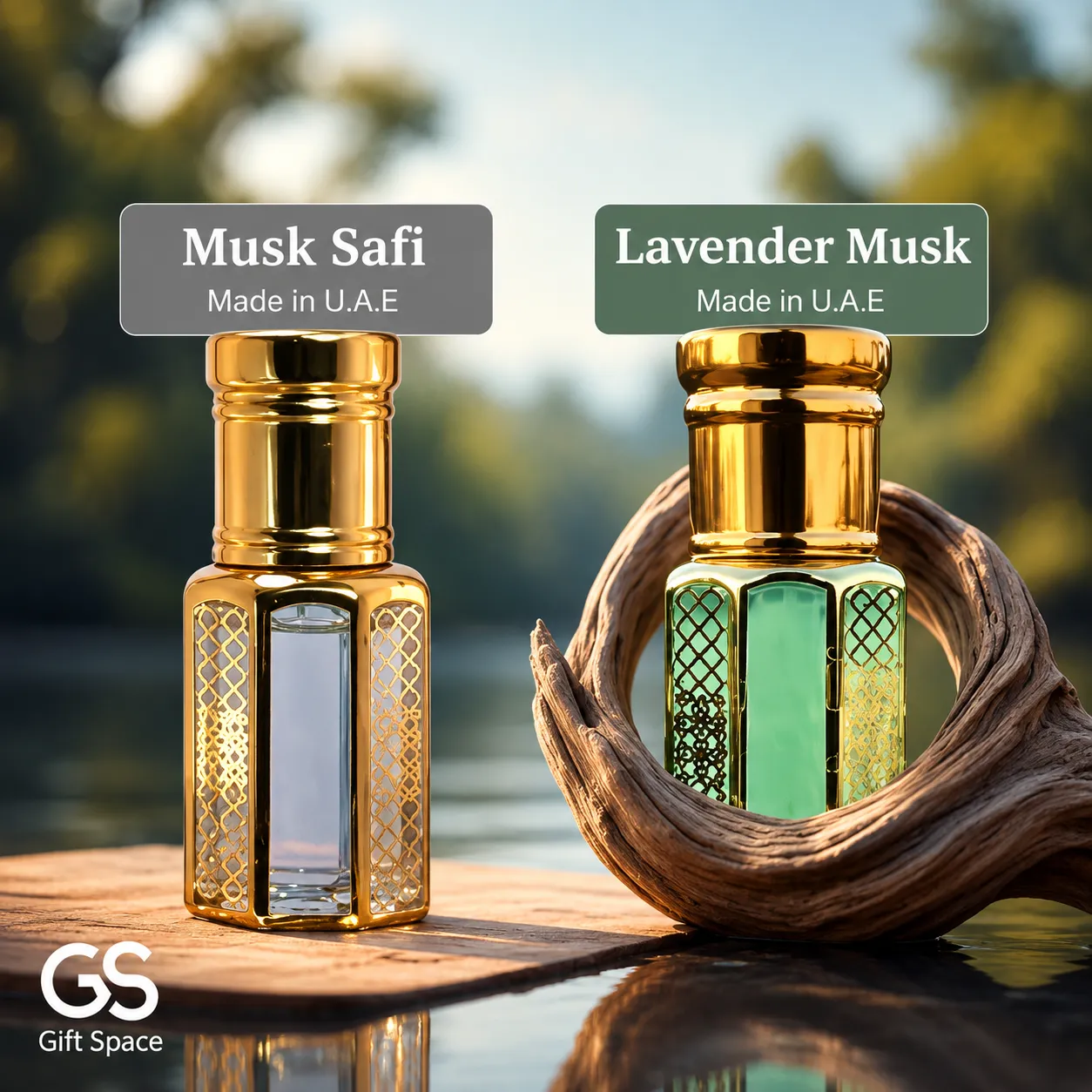Musk Safi & Lavender Musk  Bundle - Made in U.A.E-A Premium Attar For Men & Women 6ml