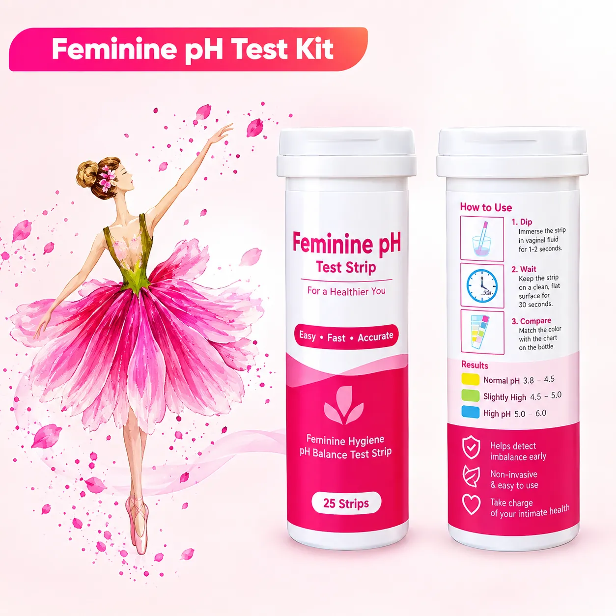 Faminine pH test Kit