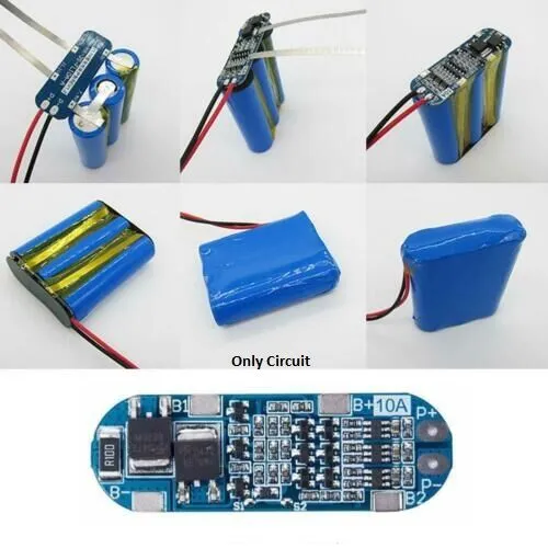 3S 12V 18650 10A BMS Charger Li-ion Lithium Battery Protection Board- 1pcs - Battery - Battery