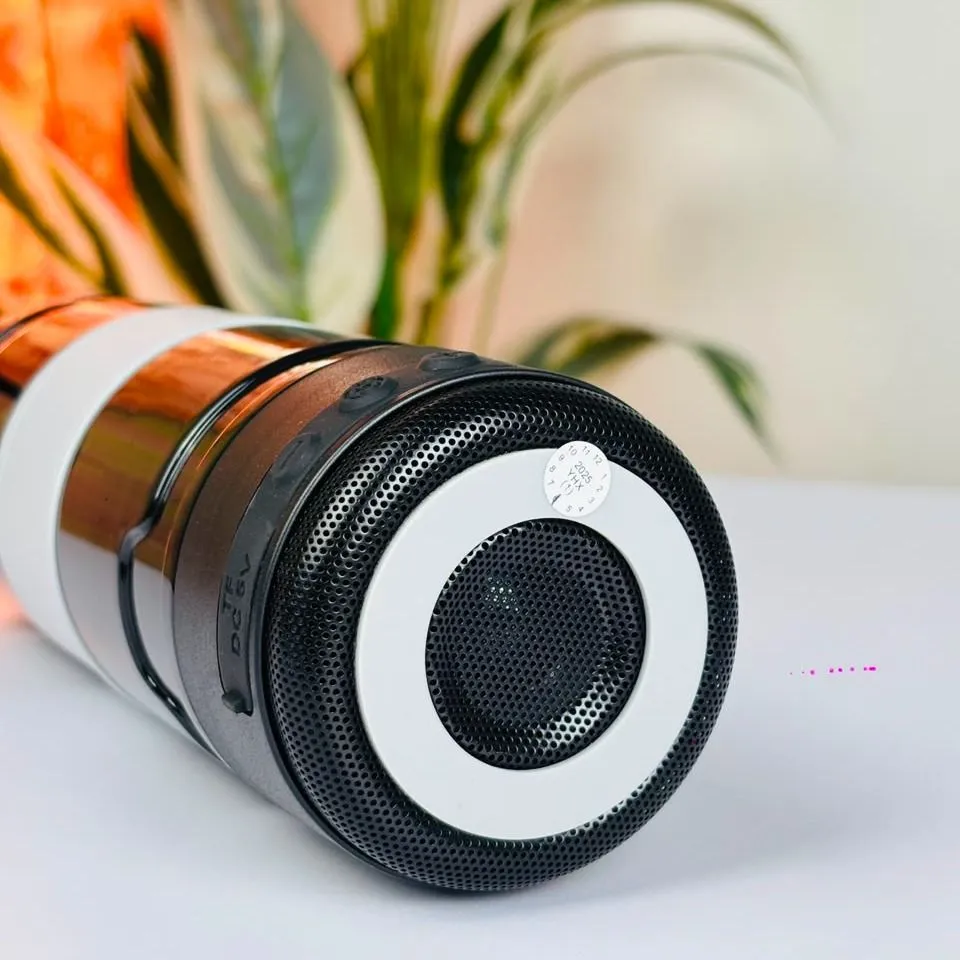SMART INBUILT SPEAKER WATER BOTTLE - BLACK
