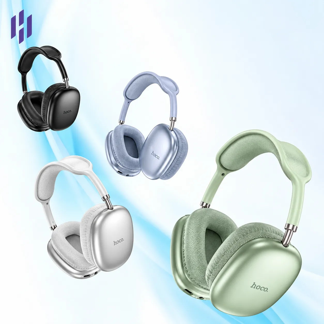 Hoco W35 Air 45hrs Play Over-Ear Bluetooth Headphone