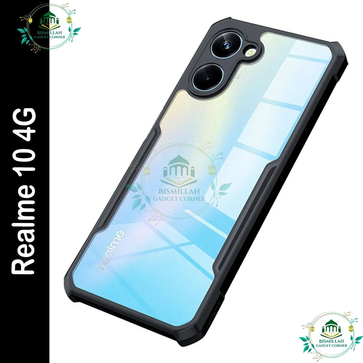 Original Xundd Back Cover for Realme 10 4G Transparent Hybrid Hard PC Back Bumper